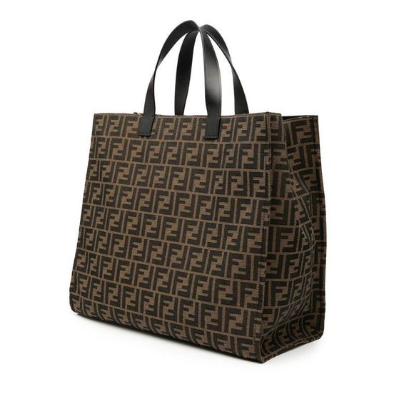 Fendi X Fragment X Pokémon Zucca Kailu Tote Bag Shoulder Bag 2WAY 8bh357 Brown - Picture 2 of 7